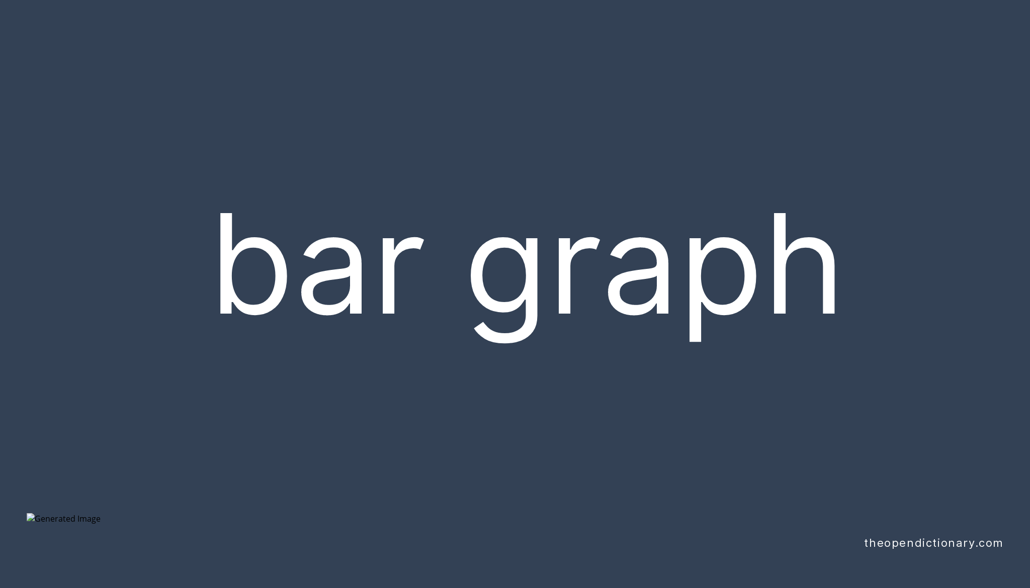 What Is Meaning Of Bar Graph